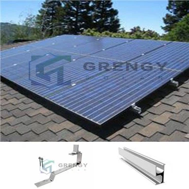 Hnub Ci Roof Hooks Rau Pobzeb PV Mount