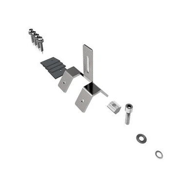 Trapezoidal hnub ci Clamp rau hlau ru tsev