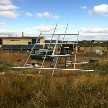 ground mounted solar panels installation(001)