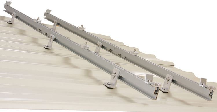 Adjustable Aluminum Solar Mount for Flat Roofs Solar L Feet roof mount system