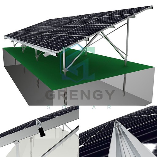 Fixed-Tilt Structure display Fixed-Tilt Structure display