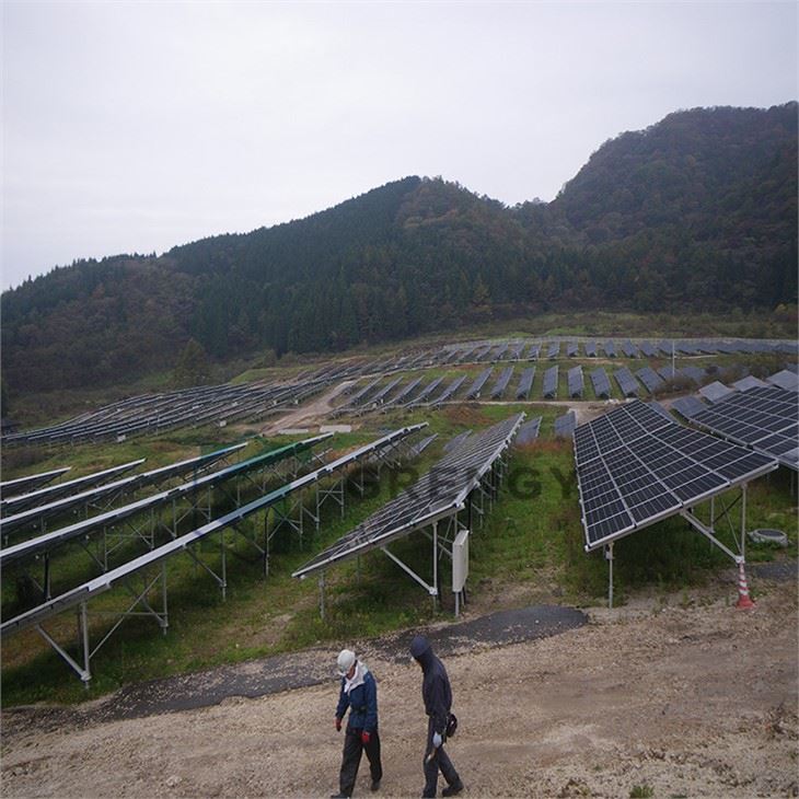 Aluminium Solar Ground Mounting Structures System