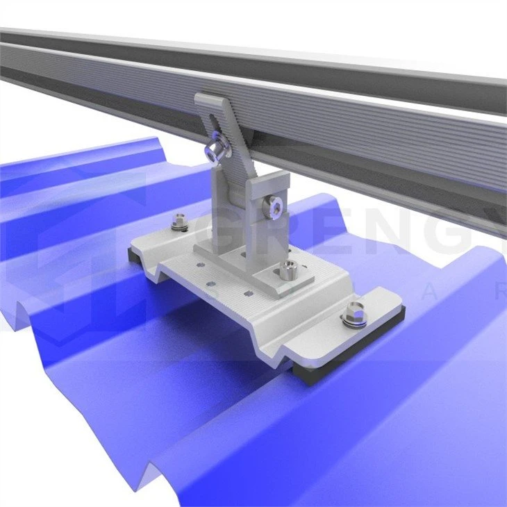 T shape clamp of roof