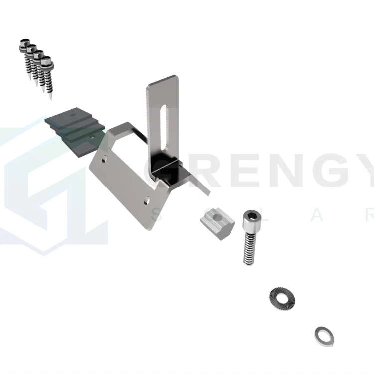 Trapezoidal Hlau Roof Sheet Clamp