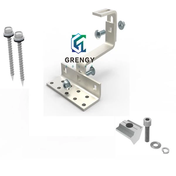 Customized PV Brackets Rau Hnub Ci Vaj Huam Sib Luag