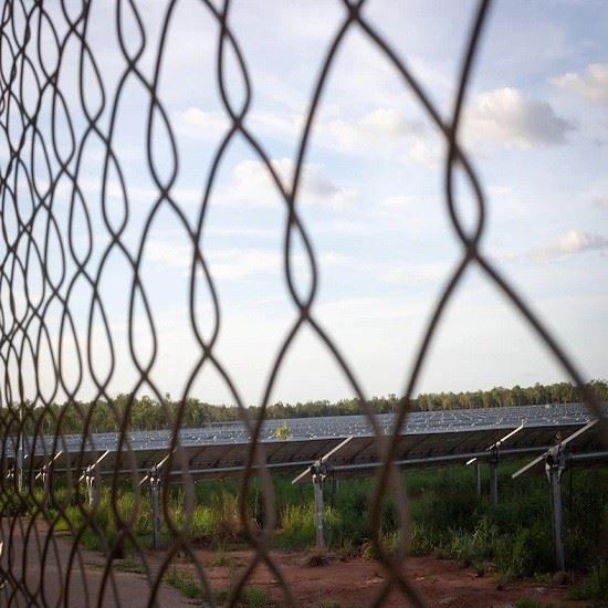 pv solar fence