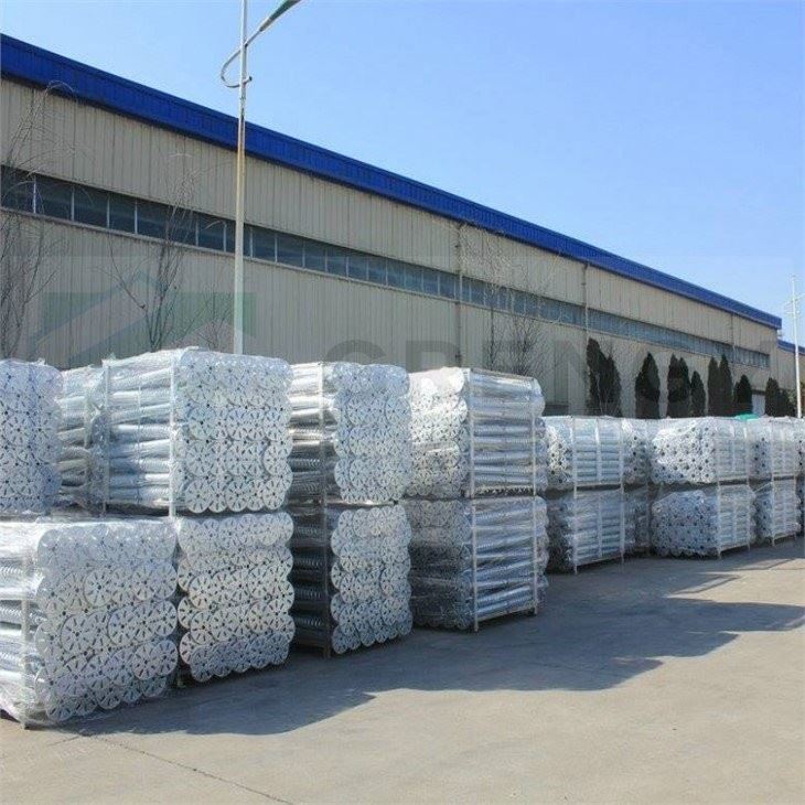 Galvanized No Dig Ground Screw Pole Anchor Blade Screw