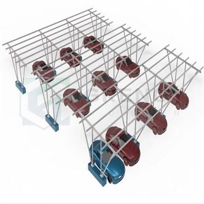 Customized Solar Carport Mounting Structures