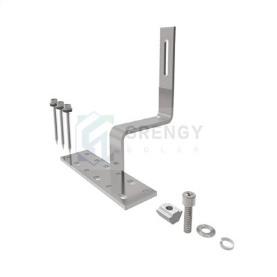 Pobzeb Roof Hooks Thiab Brackets Rau Hnub Ci Vaj Huam Sib Luag