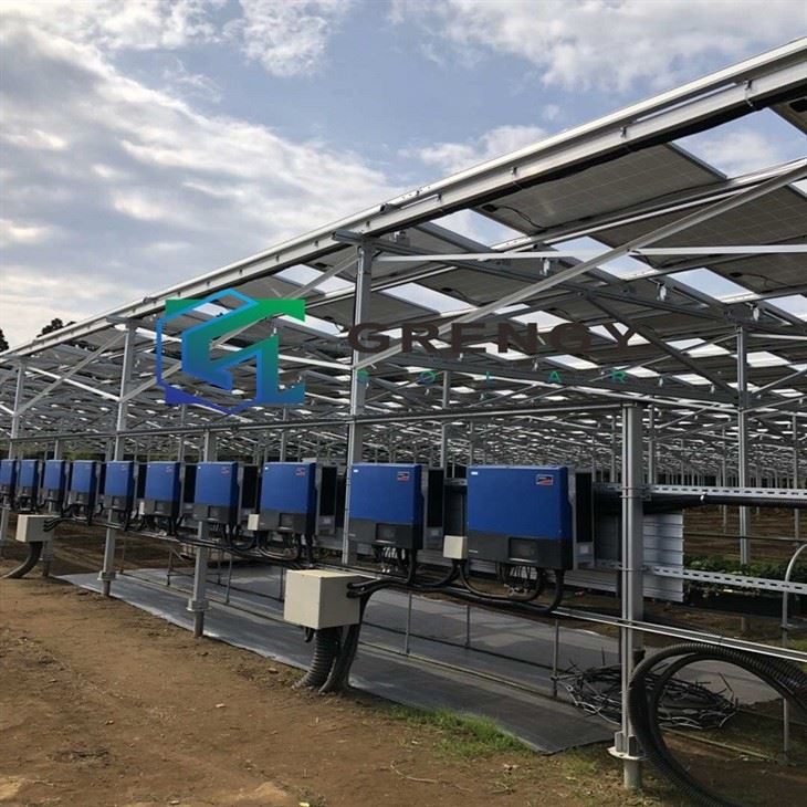 2.5MW Agriculture solar structures