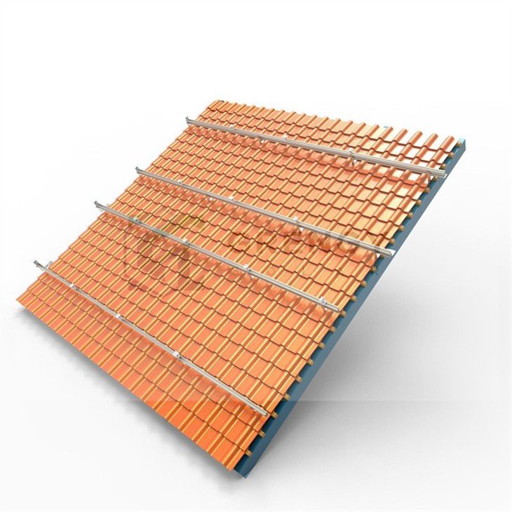 solar tile roof