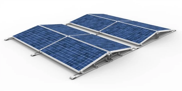 Flat Roof Solar Panel Mounting Structureof Hook