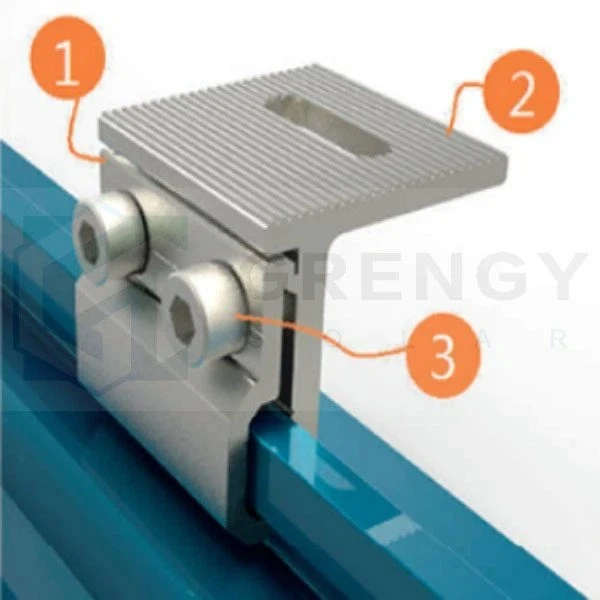 Solar Roof Mounting Clamp