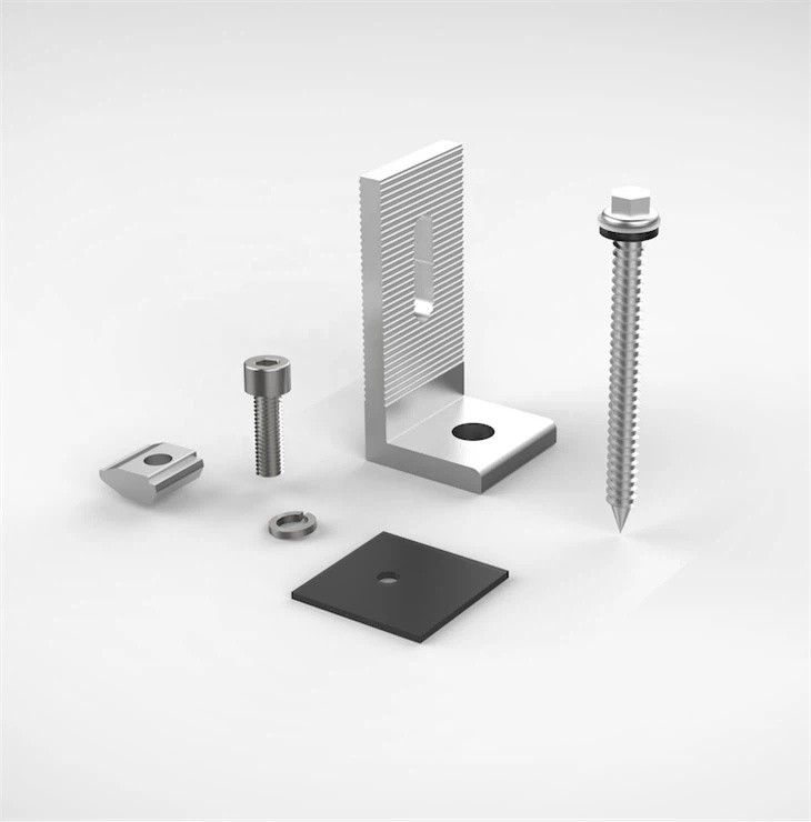Adjustable Aluminium Solar Mount Rau Pav Tsev
