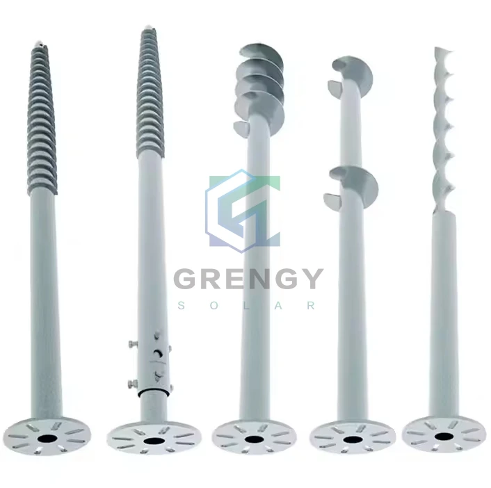 Galvanized Helical Piles