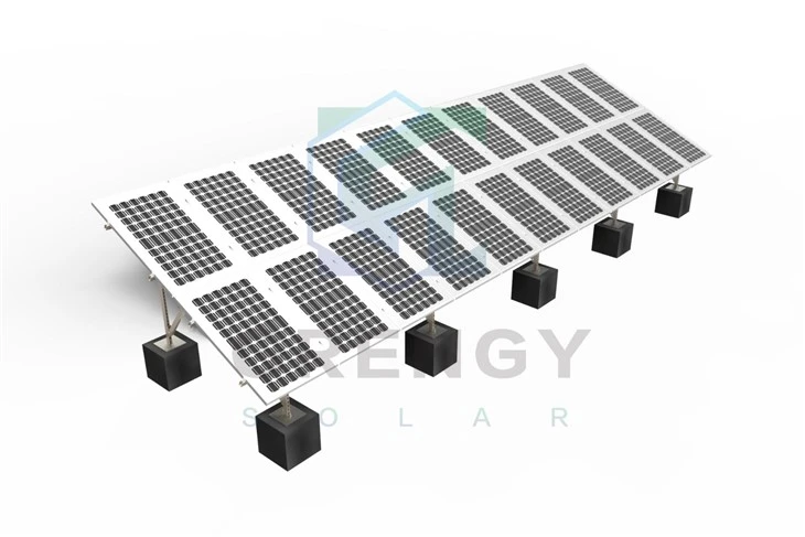 Galvanized Steel Solar PV Panel Ground Mounting System