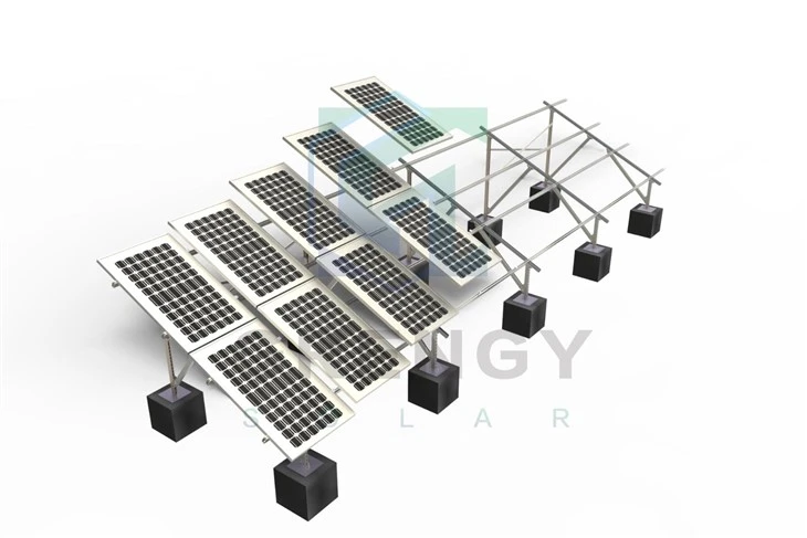 Galvanized Steel Solar PV Panel Ground Mounting System