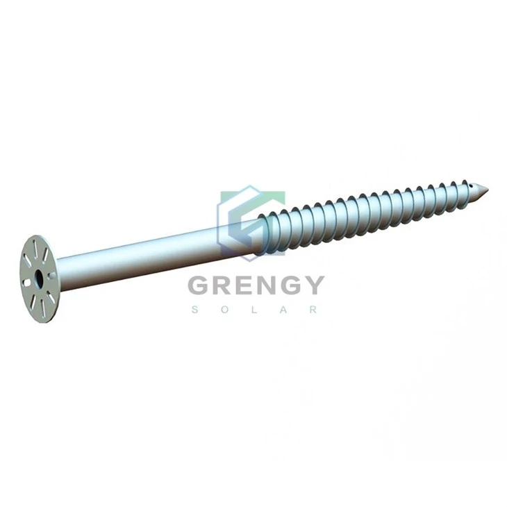HDG Ground Screw Ground Anchor Helical Pile