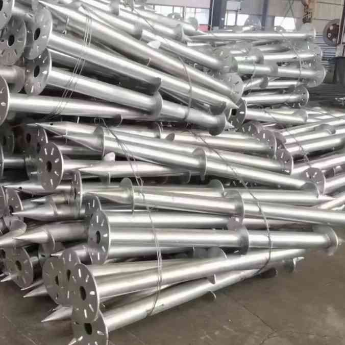 HDG Ground Screw Ground Anchor Helical Pile