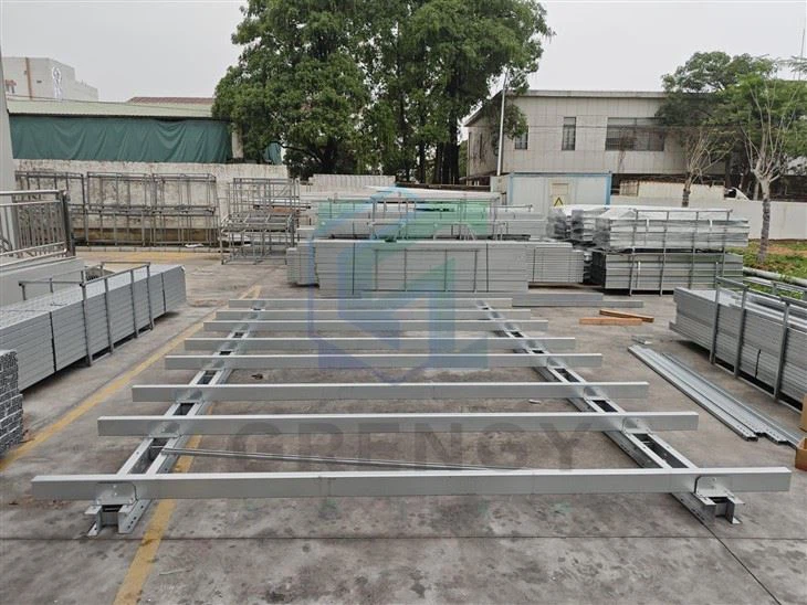 Long Life Zn-Al-Mg Solar Carport Frames | Sustainable PV Mounting Solutions