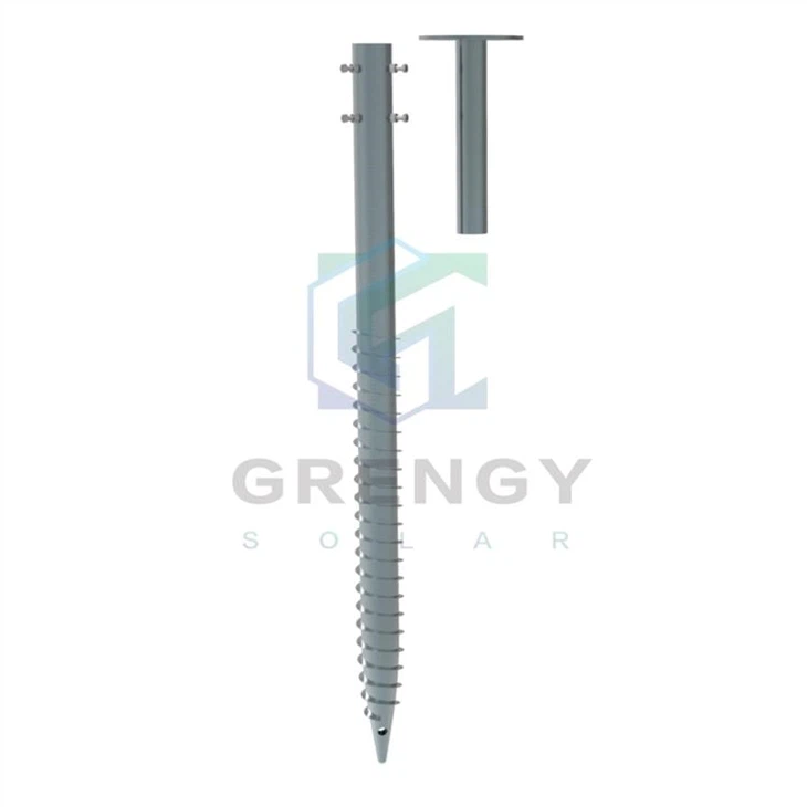 Screw Pile Ground Mount Solar factory
