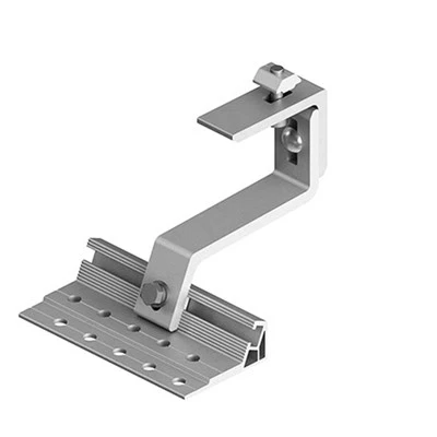 AL6005-T5 Aluminium Solar Roof Hook Rau Pobzeb ru tsev