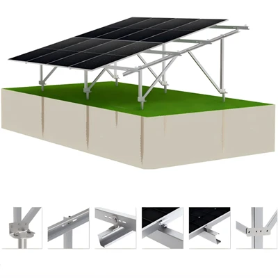 Corrosion{0}}Resistant ZAM Coated Solar Racking System Qhov Zoo Tshaj Plaws Rau HDG