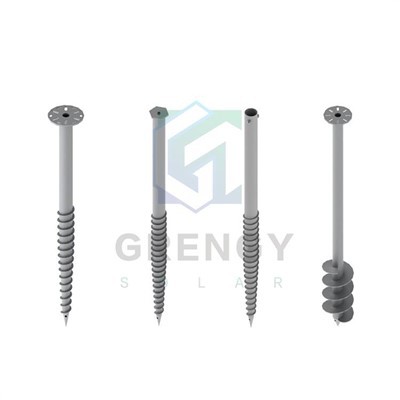 Ceev-khiav Hnub Ci Installation: Pawg Helical Pob Zeb Mount Tshuab