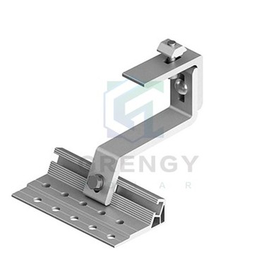Lub teeb Aluminium vov tsev khawm rau hnub ci panels