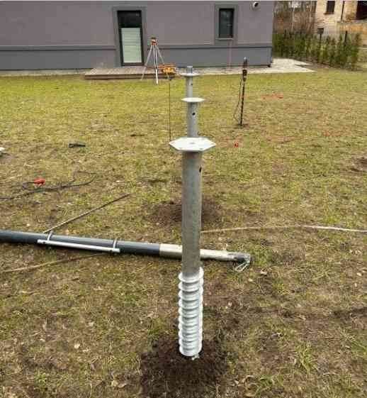 Steel Ground Screws Foundation