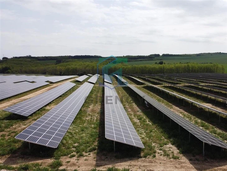 Two Post Ground Mount Solar Mounting System 2 S